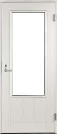 Basic B 0030 W16 Белая/Коричневая ― Магазин дверей FinStroyGroup